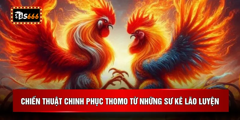 Chiến thuật chinh phục Thomo từ những sư kê lão luyện