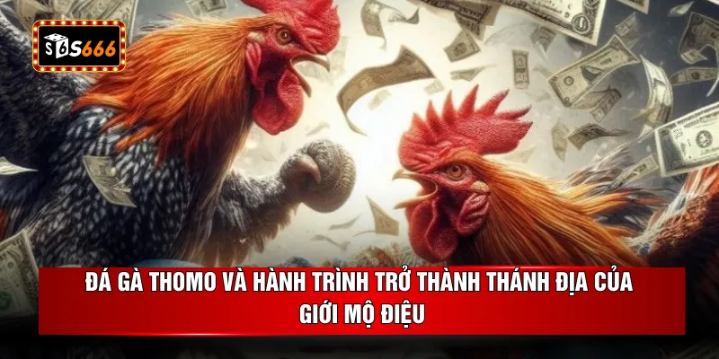 Đá gà Thomo và hành trình trở thành thánh địa của giới mộ điệu