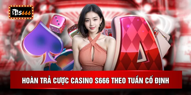 Hoàn trả cược casino S666 theo tuần cố định